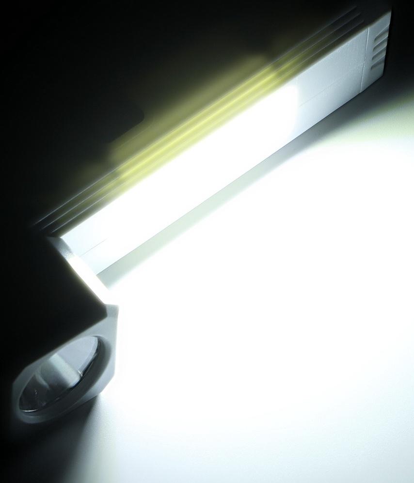 Фонарь налобный аккумуляторный светодиодный, 5 Вт, 800 мАч, 500 лм, 3 режима