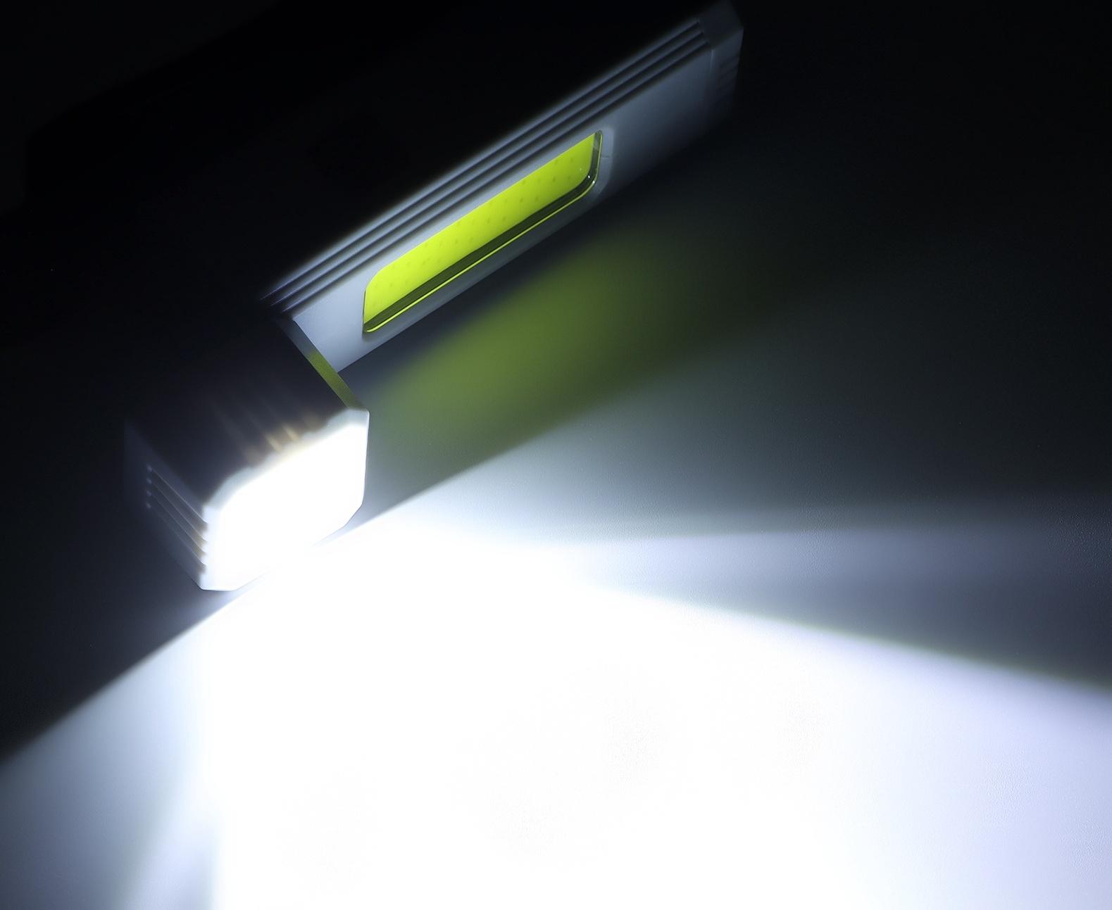 Фонарь налобный аккумуляторный светодиодный, 5 Вт, 800 мАч, 500 лм, 3 режима