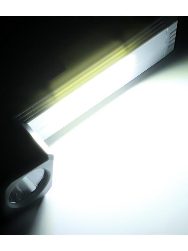 Фонарь налобный аккумуляторный светодиодный, 5 Вт, 800 мАч, 500 лм, 3 режима