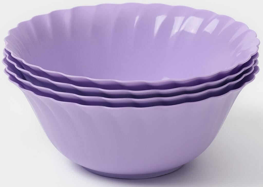 Набор посуды для пикника «Весёлая компания– 2», на 4 персоны, 41 предмет, пластик, МИКС