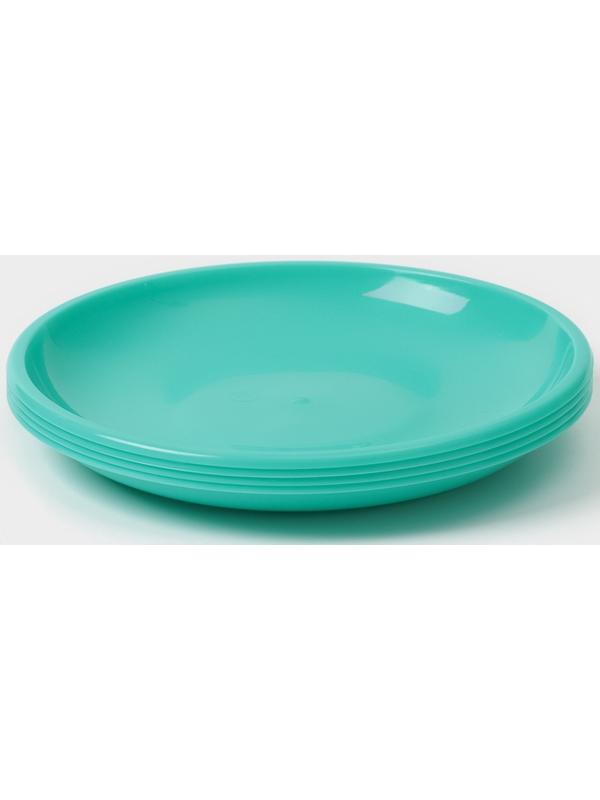 Набор посуды для пикника «Весёлая компания– 2», на 4 персоны, 41 предмет, пластик, МИКС