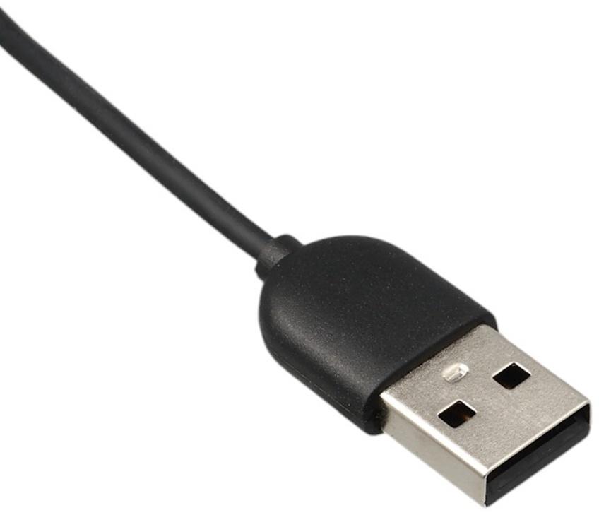 Зарядное устройство Luazon UC-03 для Mi Band 8/9, 14 см, чёрное