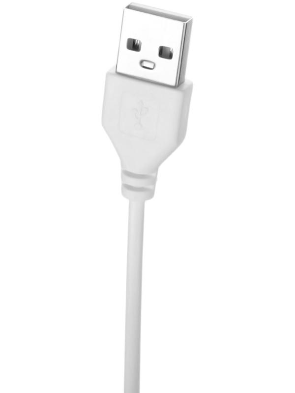 Лампа для маникюра, LED, на прищепке, 1 диод, 3 Вт, USB, белая