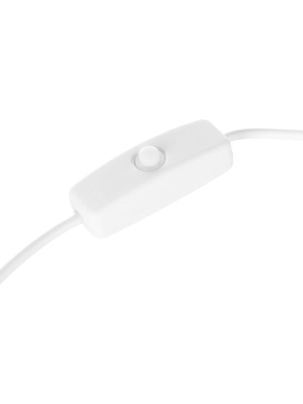 Лампа для маникюра, LED, на прищепке, 1 диод, 3 Вт, USB, белая