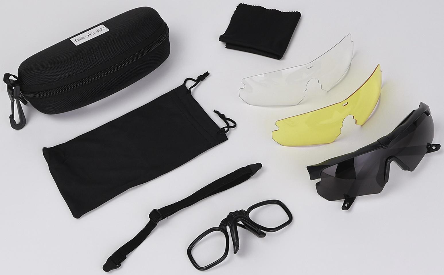 Очки тактические, стрелковые, поляризационные 