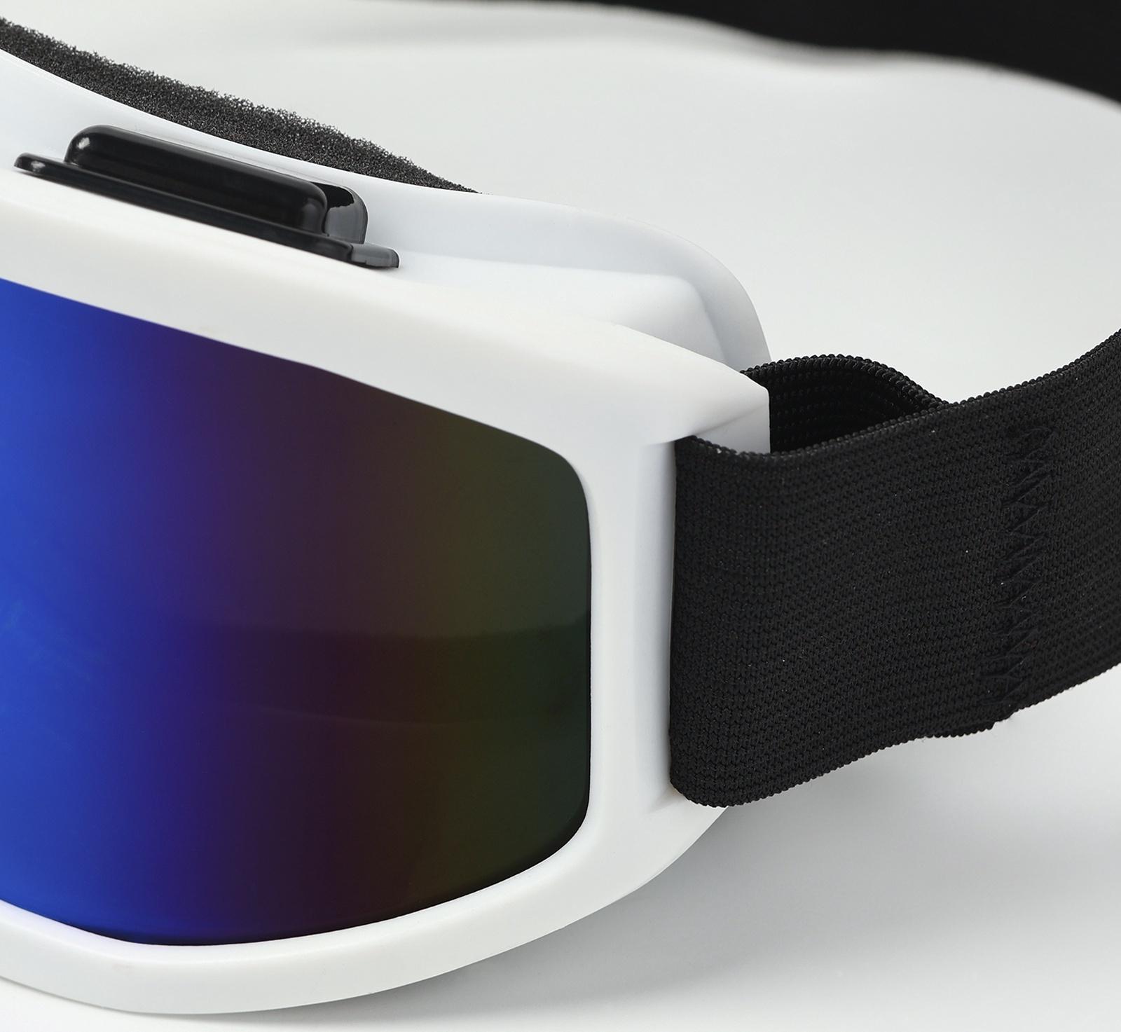 Очки спортивные, сноубордические, маска горнолыжная 12.8×8.6 см, переносица 2.4 см