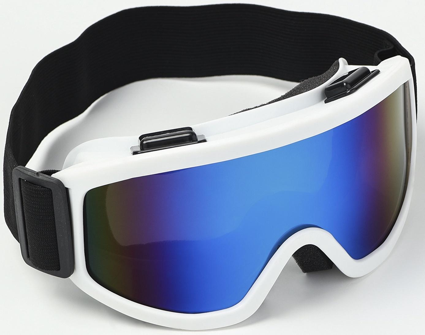 Очки спортивные, сноубордические, маска горнолыжная 12.8×8.6 см, переносица 2.4 см