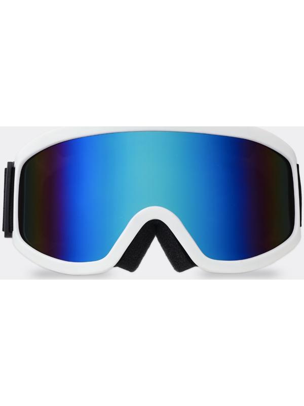 Очки спортивные, сноубордические, маска горнолыжная 12.8×8.6 см, переносица 2.4 см