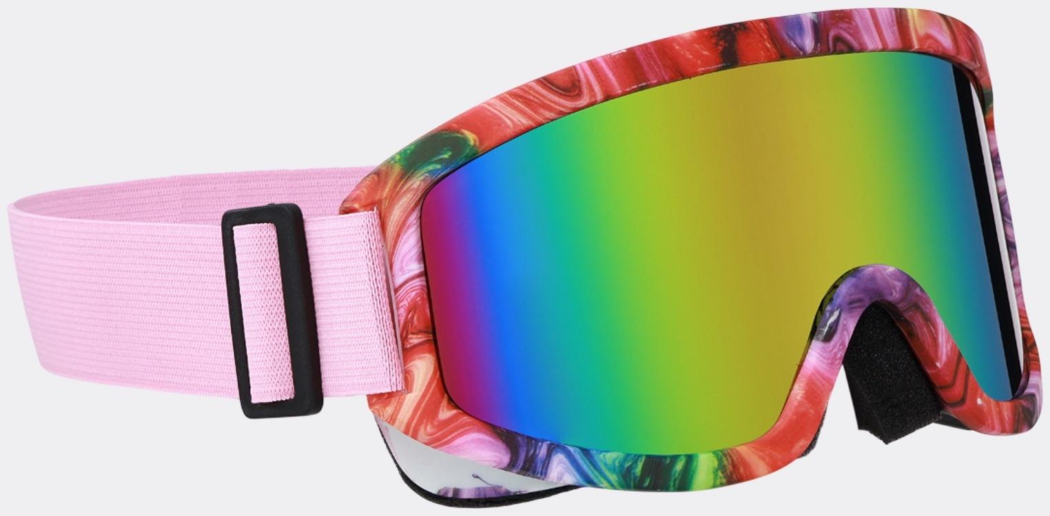 Очки спортивные, сноубордические, маска горнолыжная 12.8×8.6 см, переносица 2.4 см