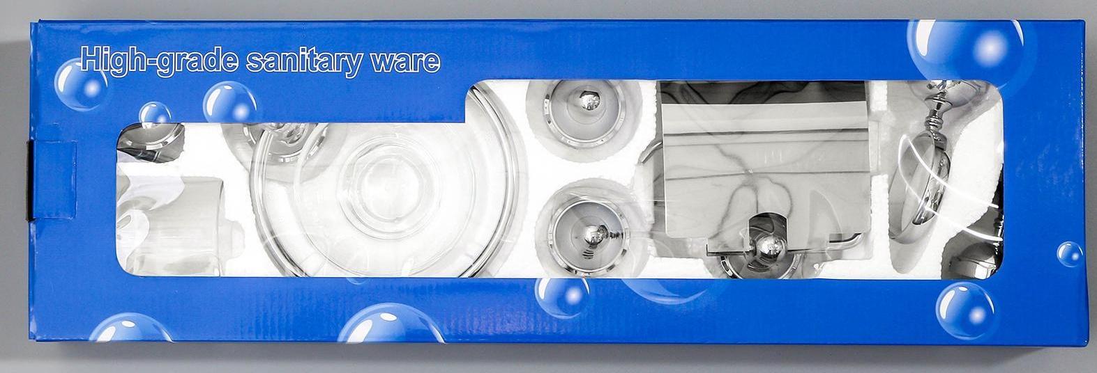 Набор для ванной комнаты, 6 предметов