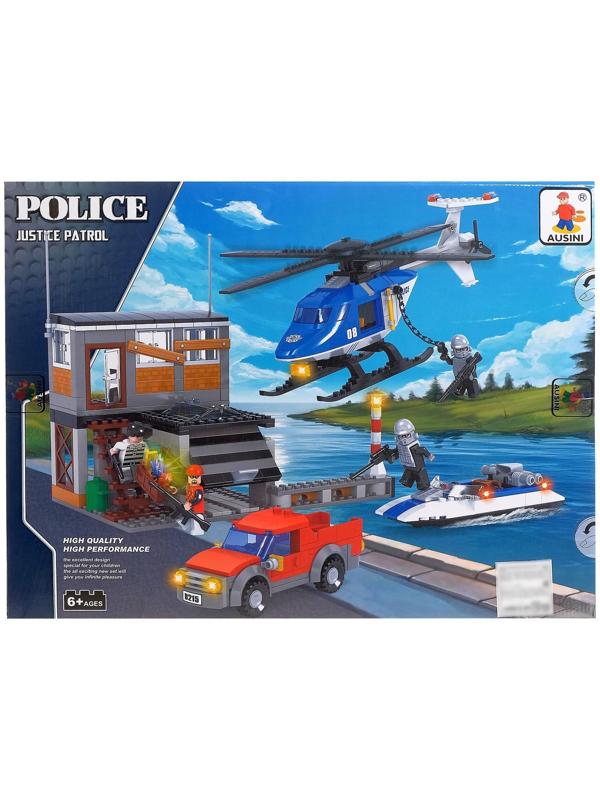 Конструктор Полиция «Погоня», 476 деталей