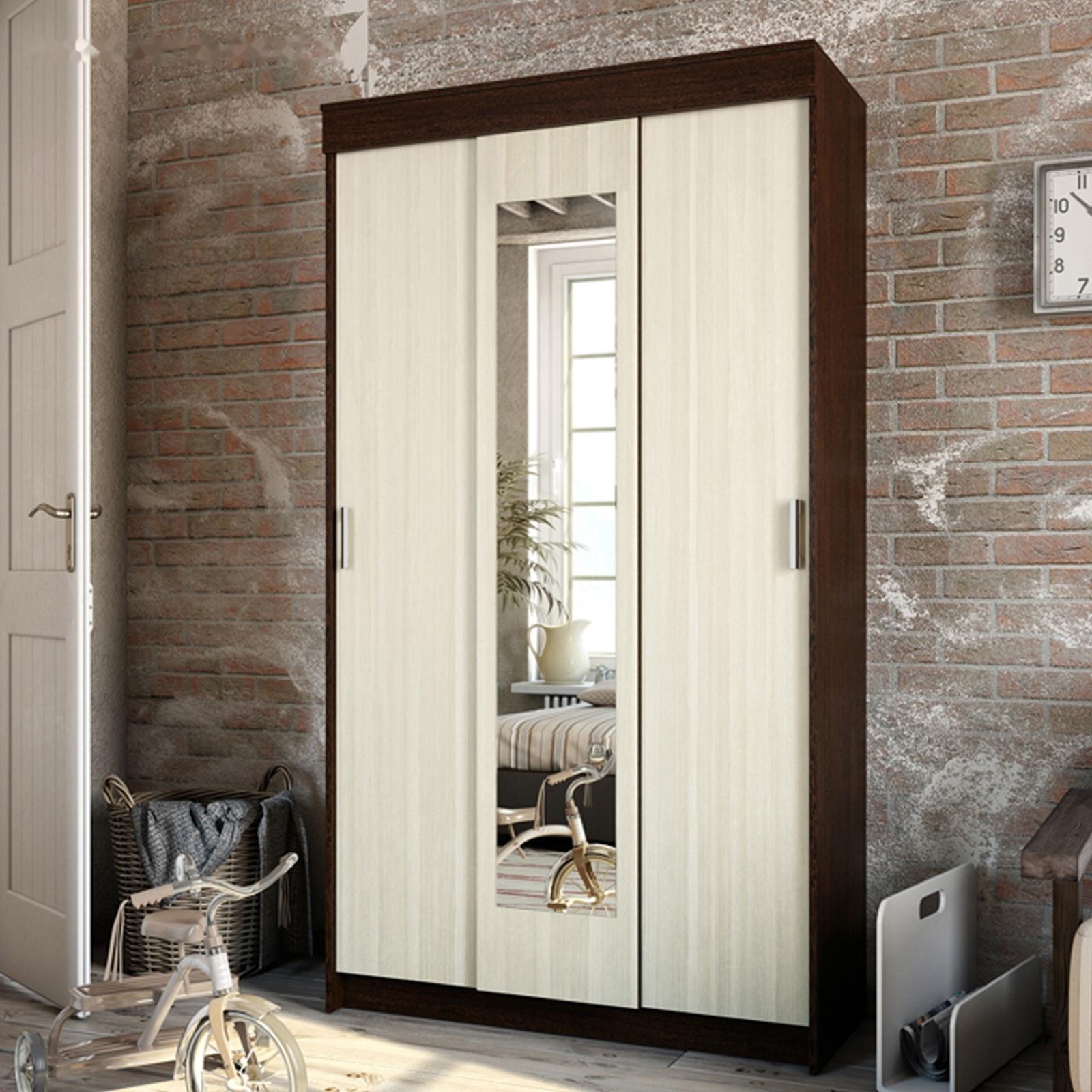 Шкаф-купе «Эко», 1200×565×2200 мм, венге/лоредо