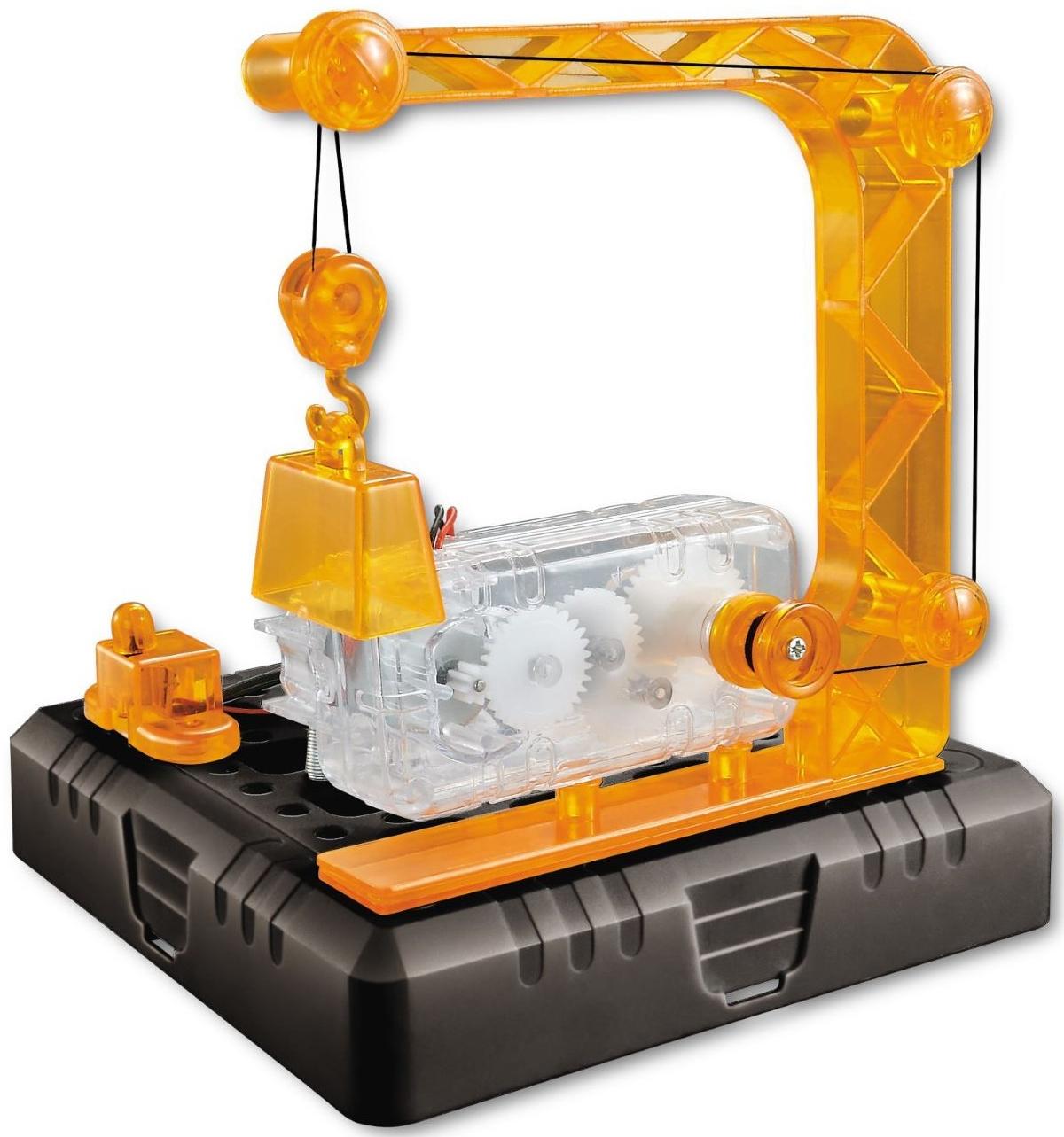 Электронный конструктор «Подъёмный кран», 16 элементов, в пакете