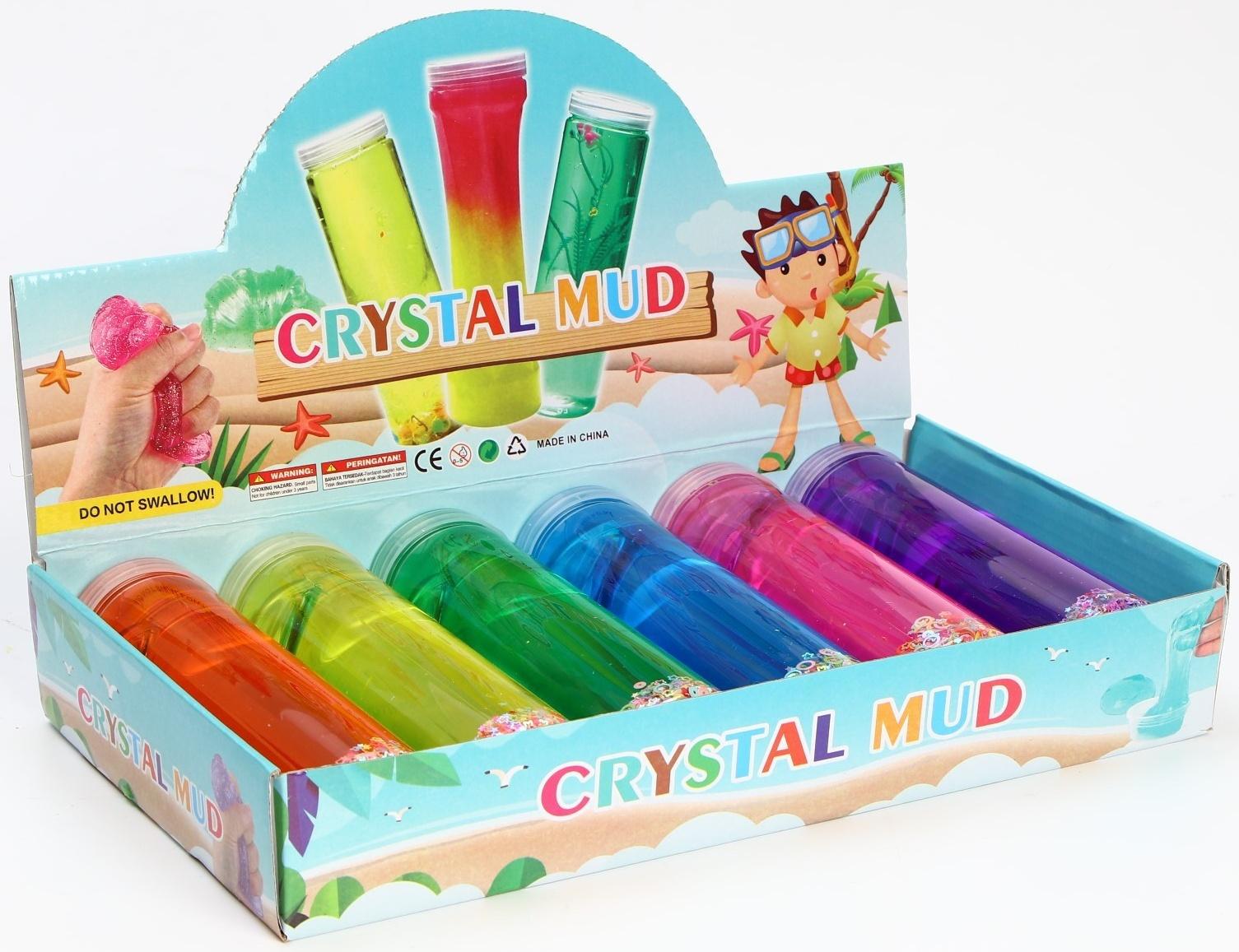 Лизун «Ракушки», твёрдый, цвета МИКС