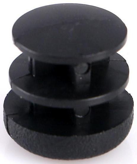 Заглушка внутренняя универсальная, d=16 мм, черная