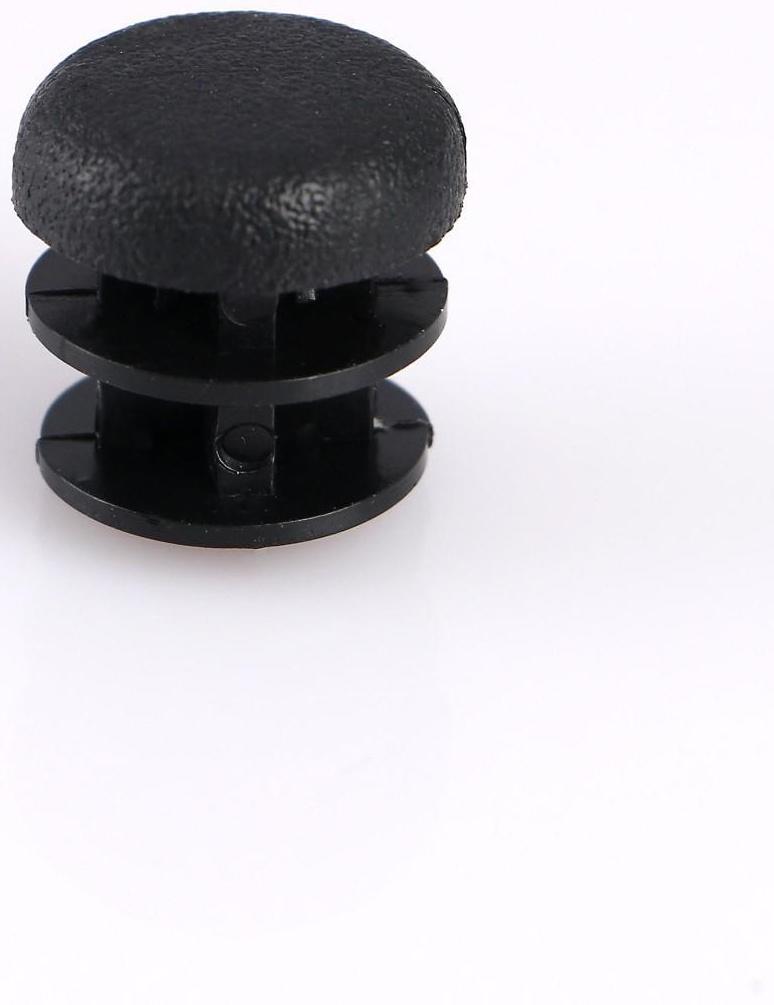 Заглушка внутренняя универсальная, d=16 мм, черная
