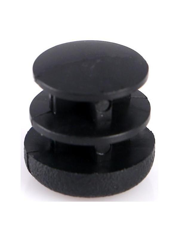 Заглушка внутренняя универсальная, d=16 мм, черная