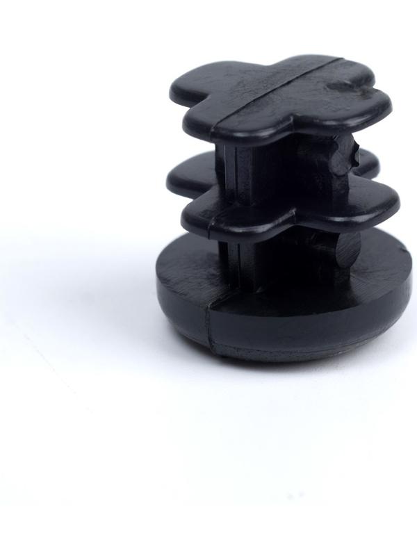 Заглушка внутренняя универсальная, d=16 мм, черная