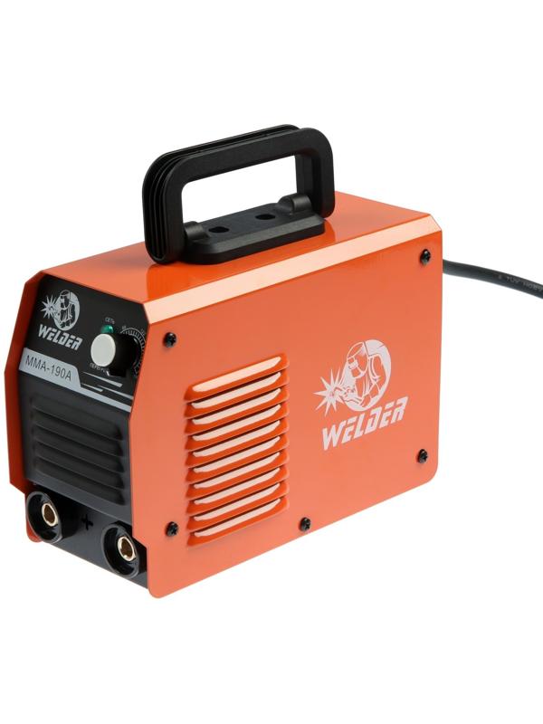 Сварочный аппарат Welder MMA-190A, 4.8 кВт, 20-190 А, ПВ 70%, d=1.6-3.2 мм