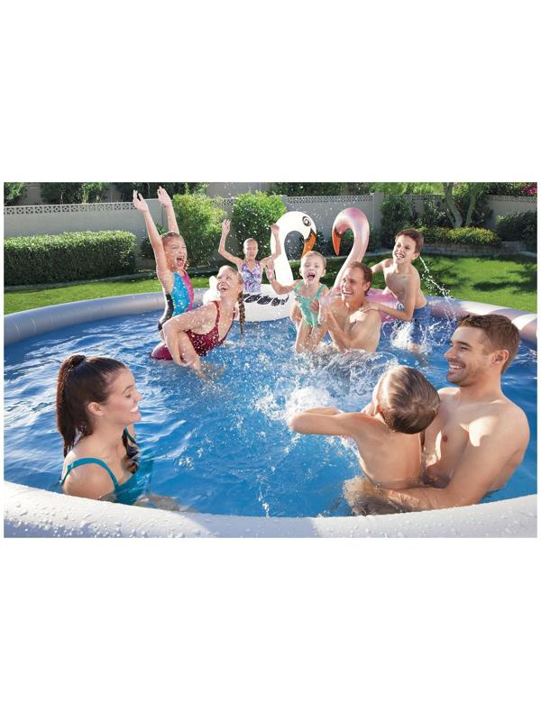 Бассейн надувной Fast Set 457 х 84 см, с фильтр-насосом 57313