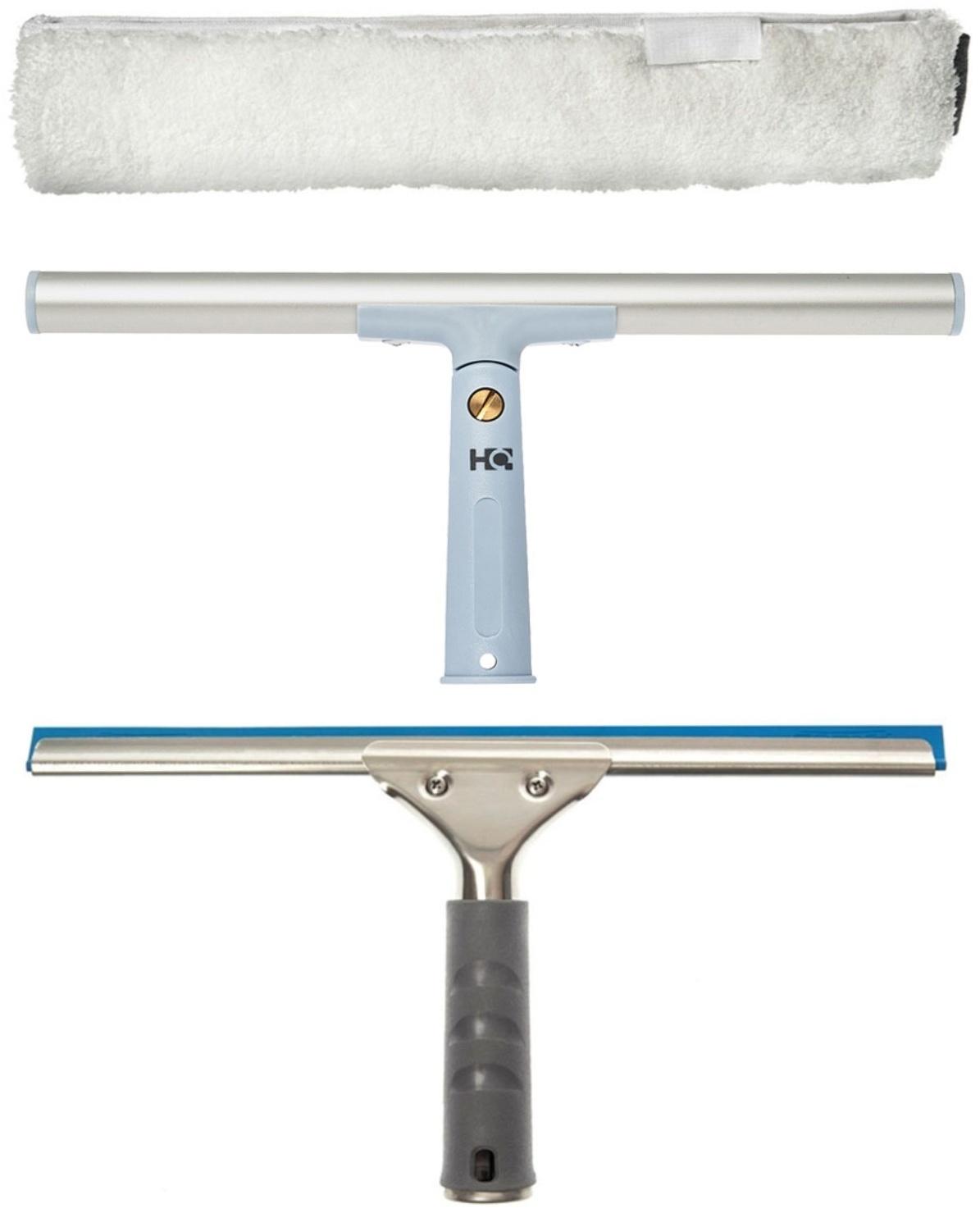 Сезонный набор для мытья окон Master, поворотный держатель, шубка, склиз