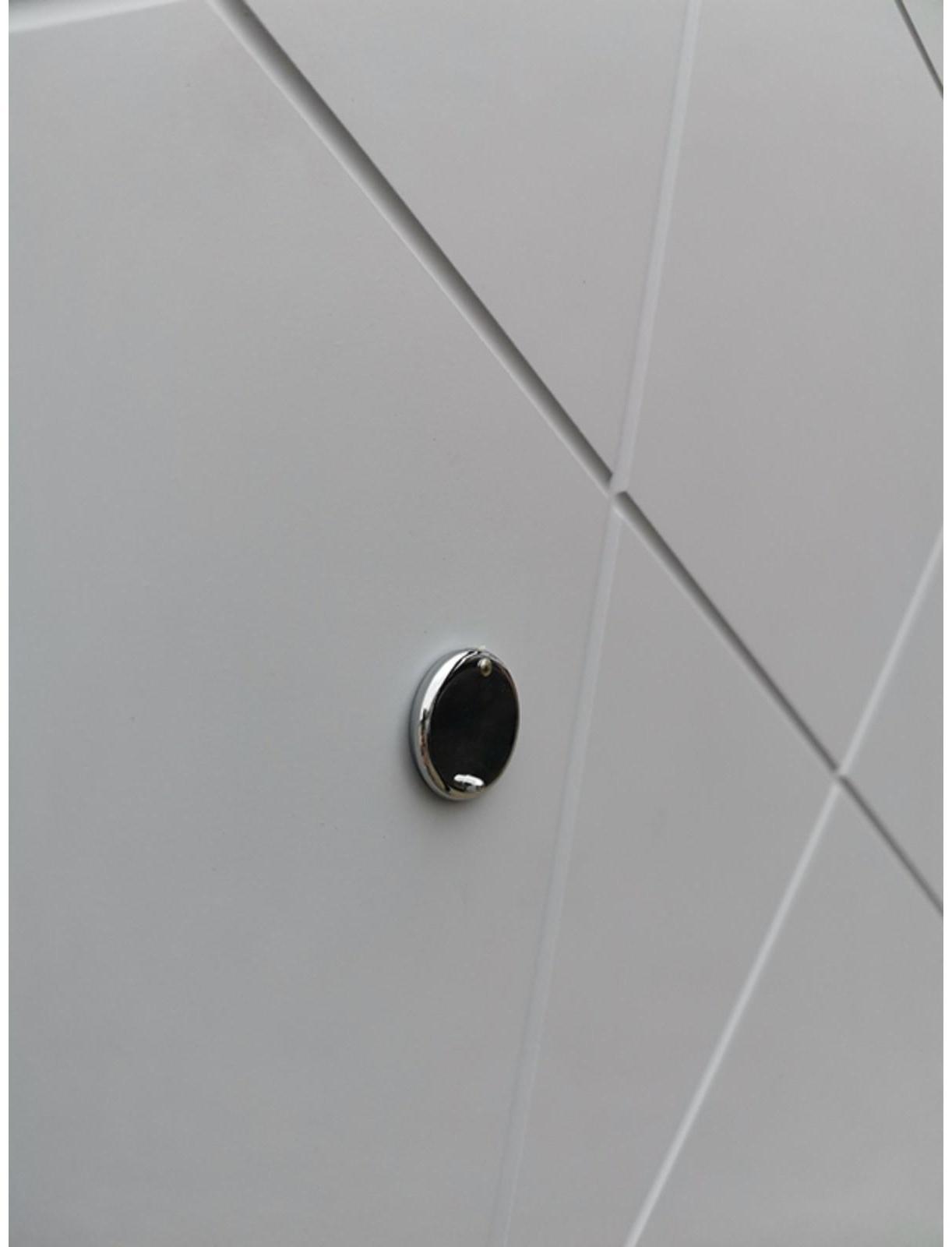 Входная дверь «Берлога Тринити», 870 × 2060 мм, левая, антик серебро / хьюстон силк маус