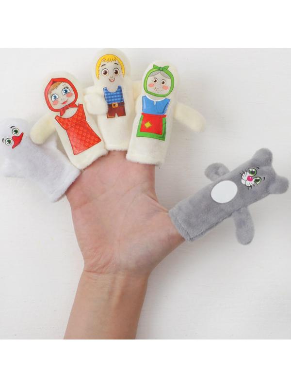 Пальчиковый театр «Гуси-лебеди» (5 персонажей+ сценарий)