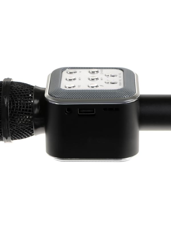 Микрофон для караоке Belsis MA3002BK, 3 Вт, 1200 мАч, Bluetooth, FM, microSD, чёрный