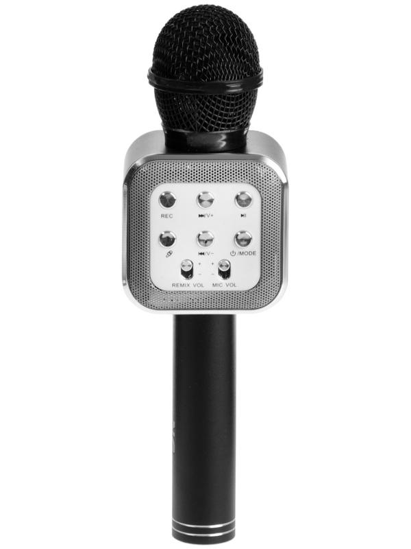 Микрофон для караоке Belsis MA3002BK, 3 Вт, 1200 мАч, Bluetooth, FM, microSD, чёрный