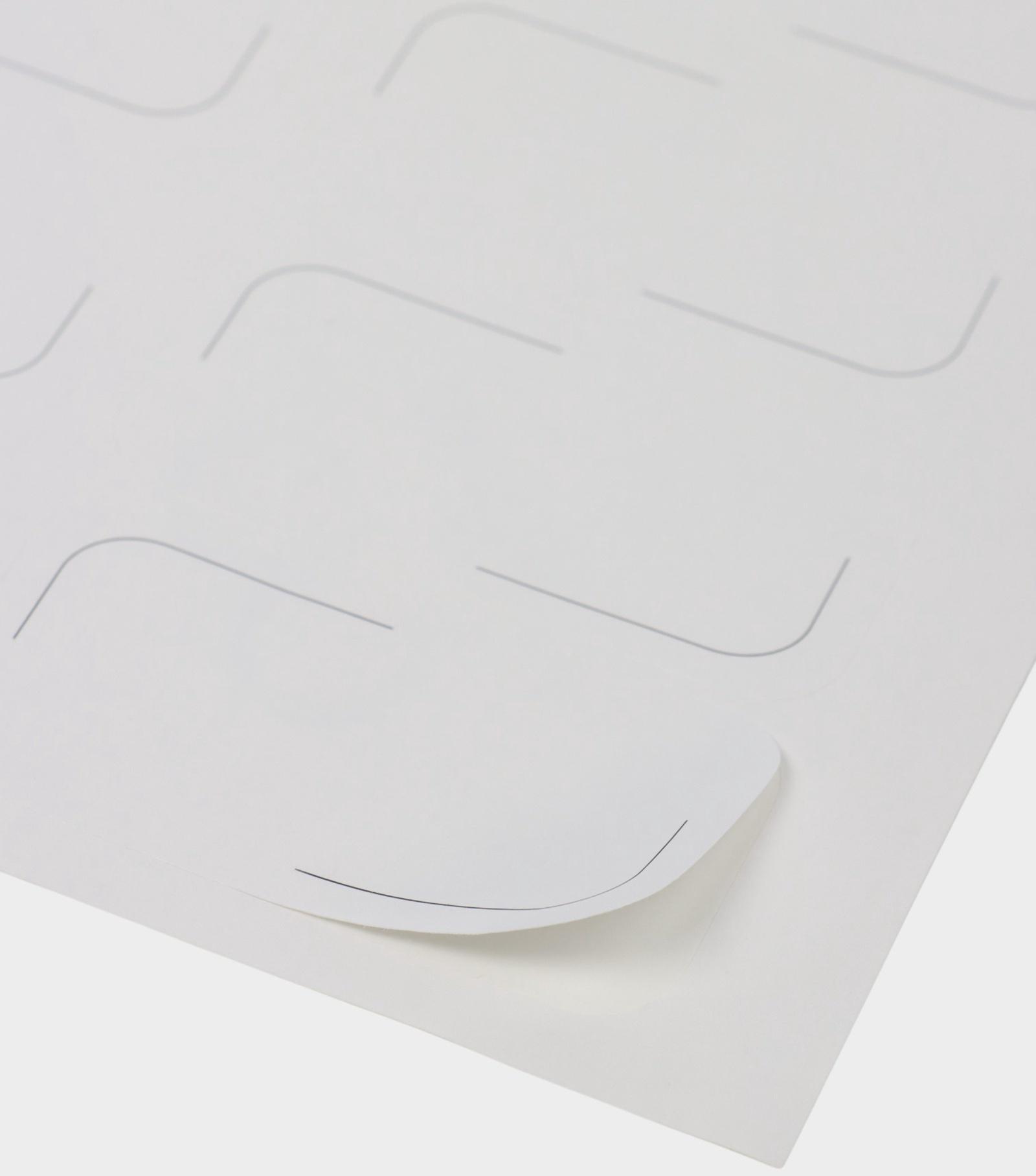 Этикетки на банку с заготовками, универсальные, белые