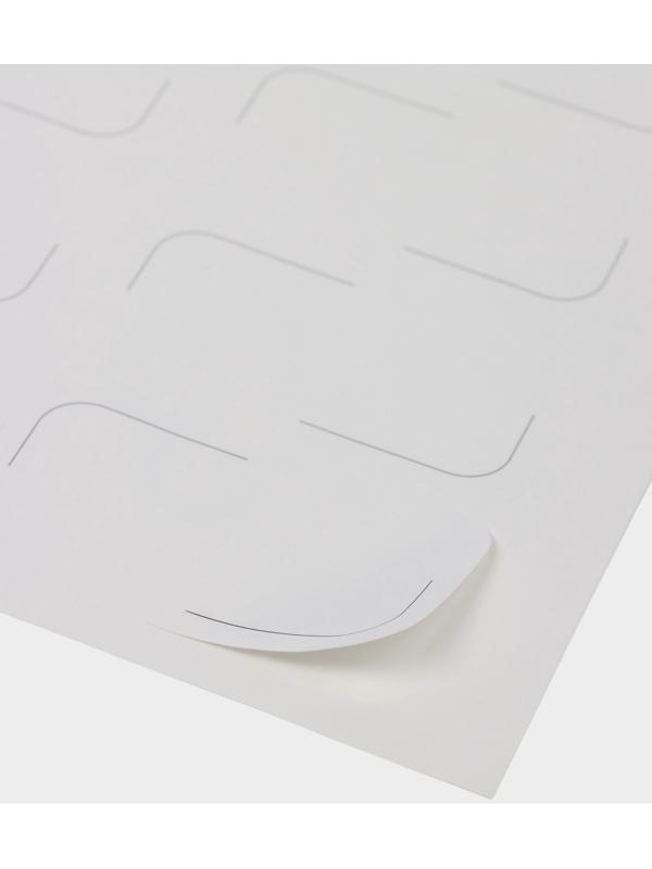 Этикетки на банку с заготовками, универсальные, белые