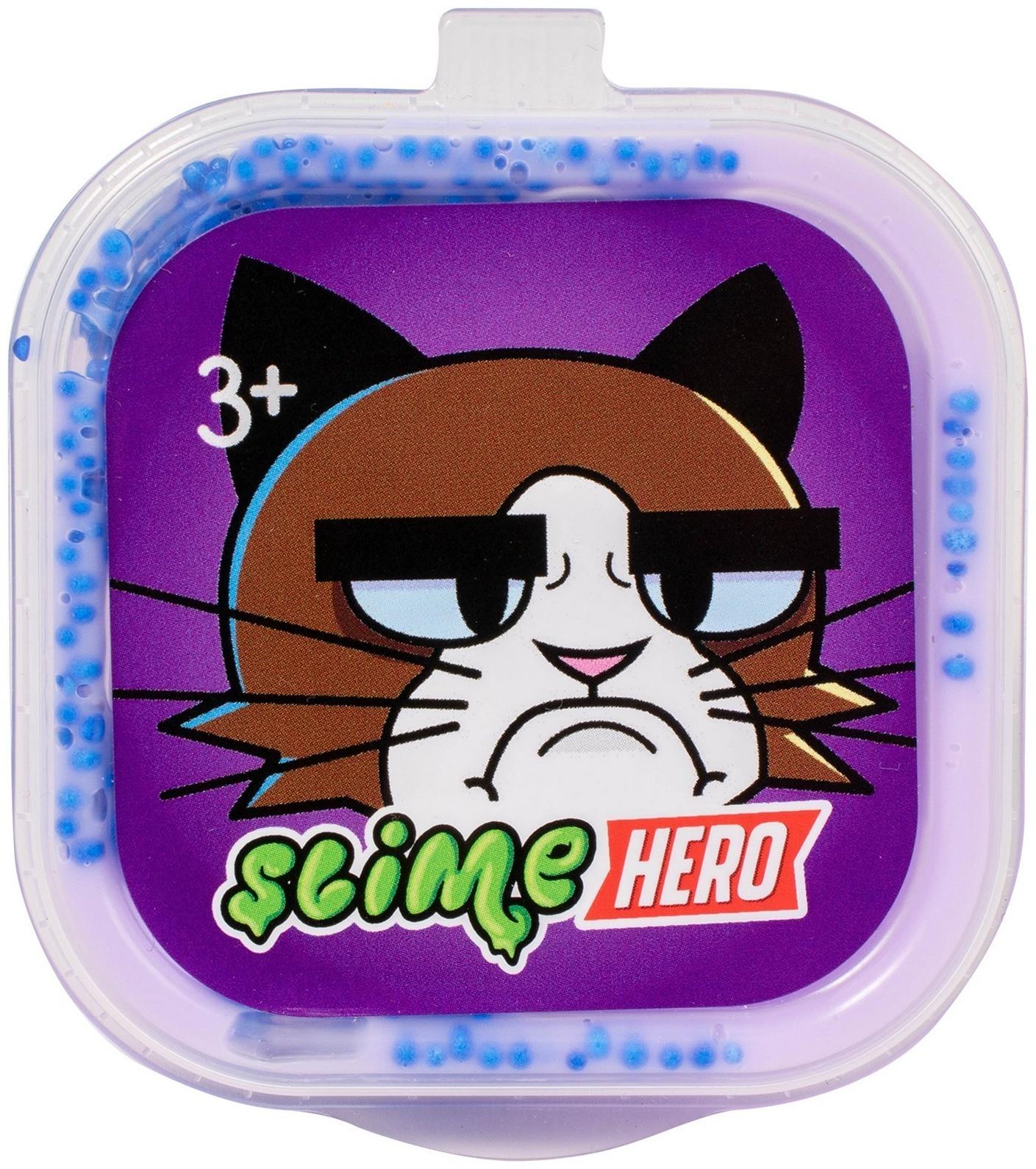 Слайм «Slime HERO. Кот», сиреневый 60 г
