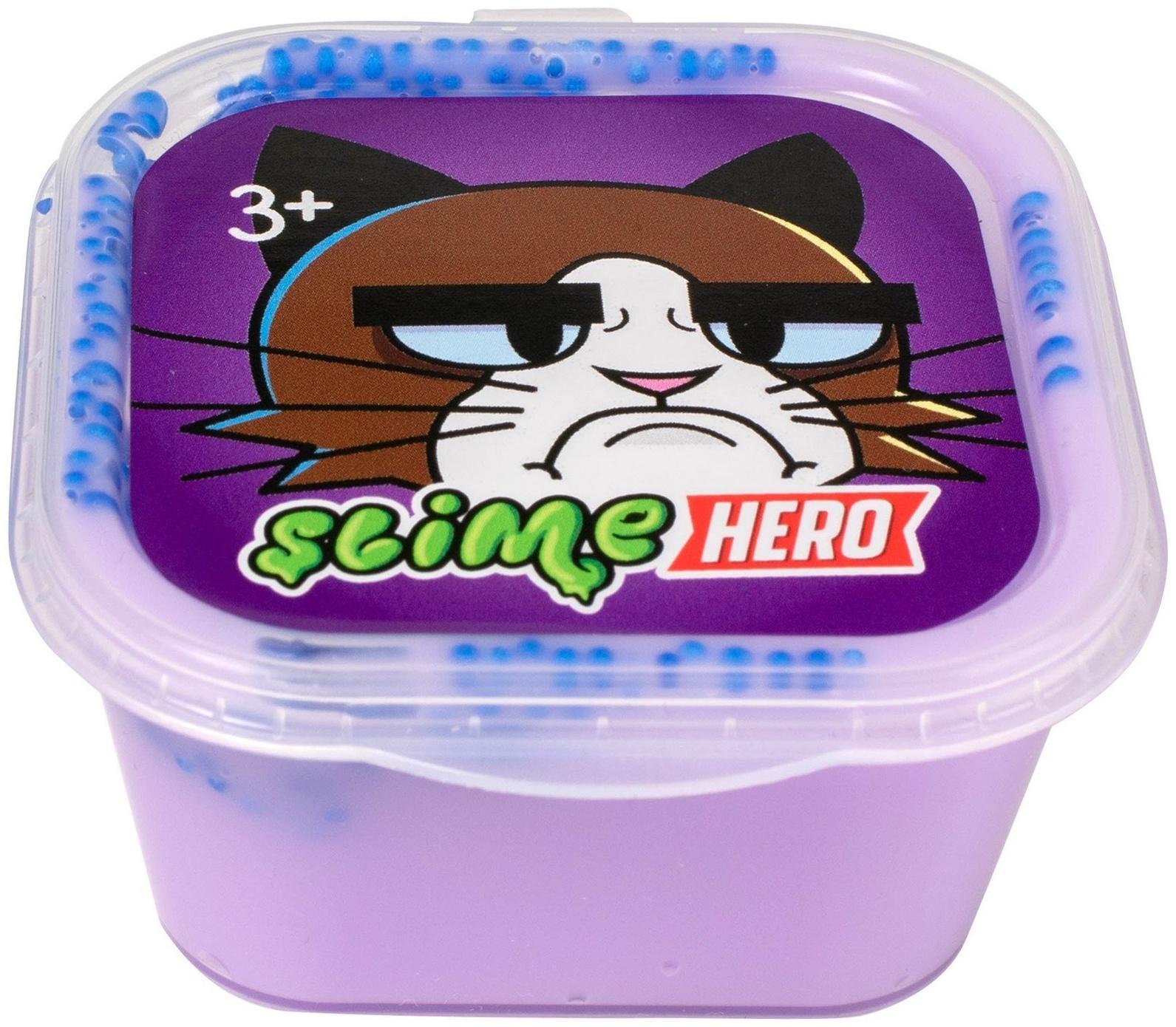 Слайм «Slime HERO. Кот», сиреневый 60 г