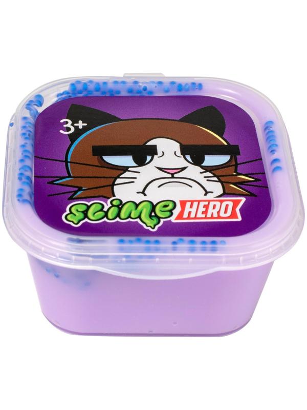 Слайм «Slime HERO. Кот», сиреневый 60 г
