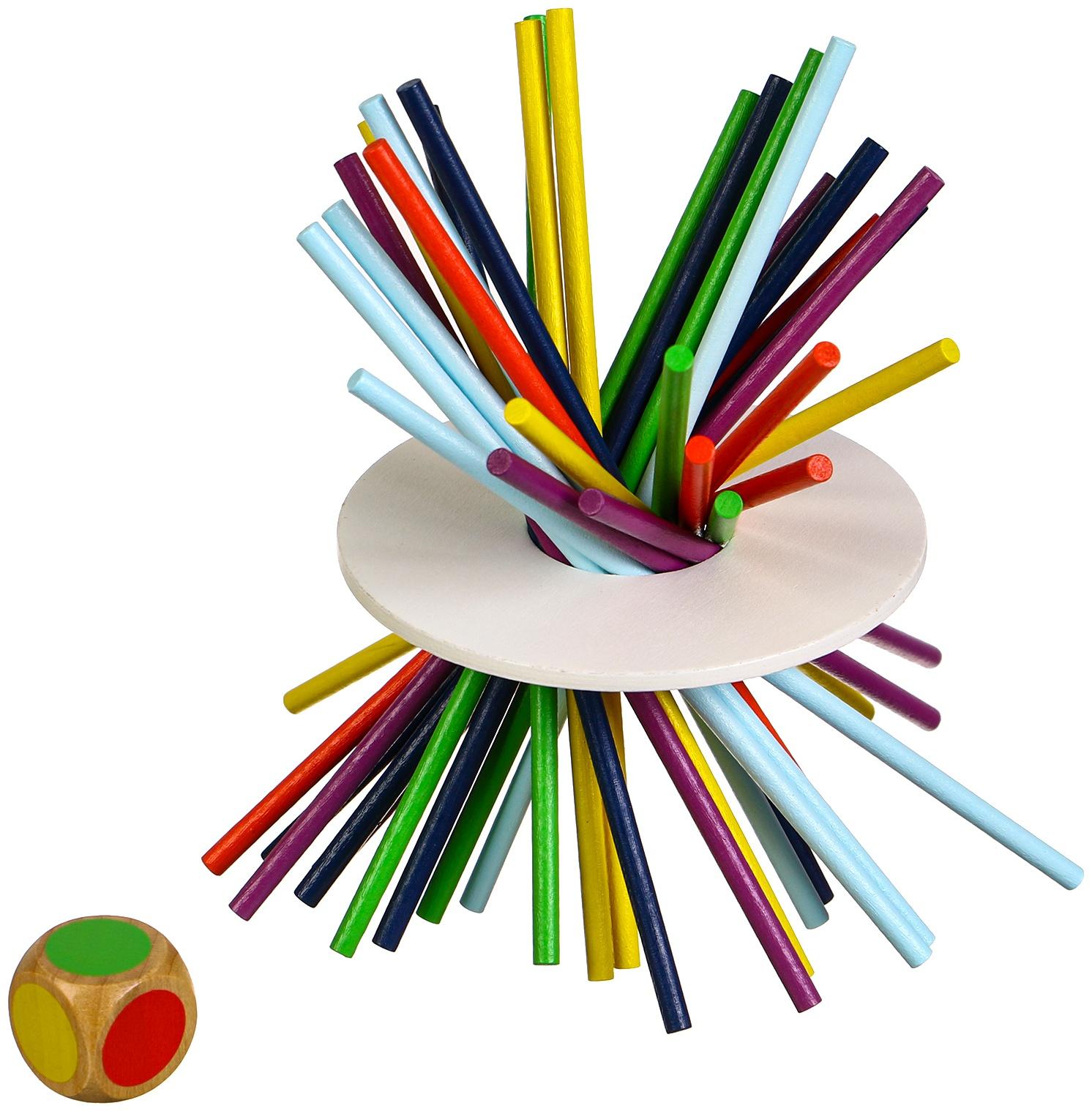 Детская развивающая игрушка балансир «Микадо», высота палочек — 17,8 см