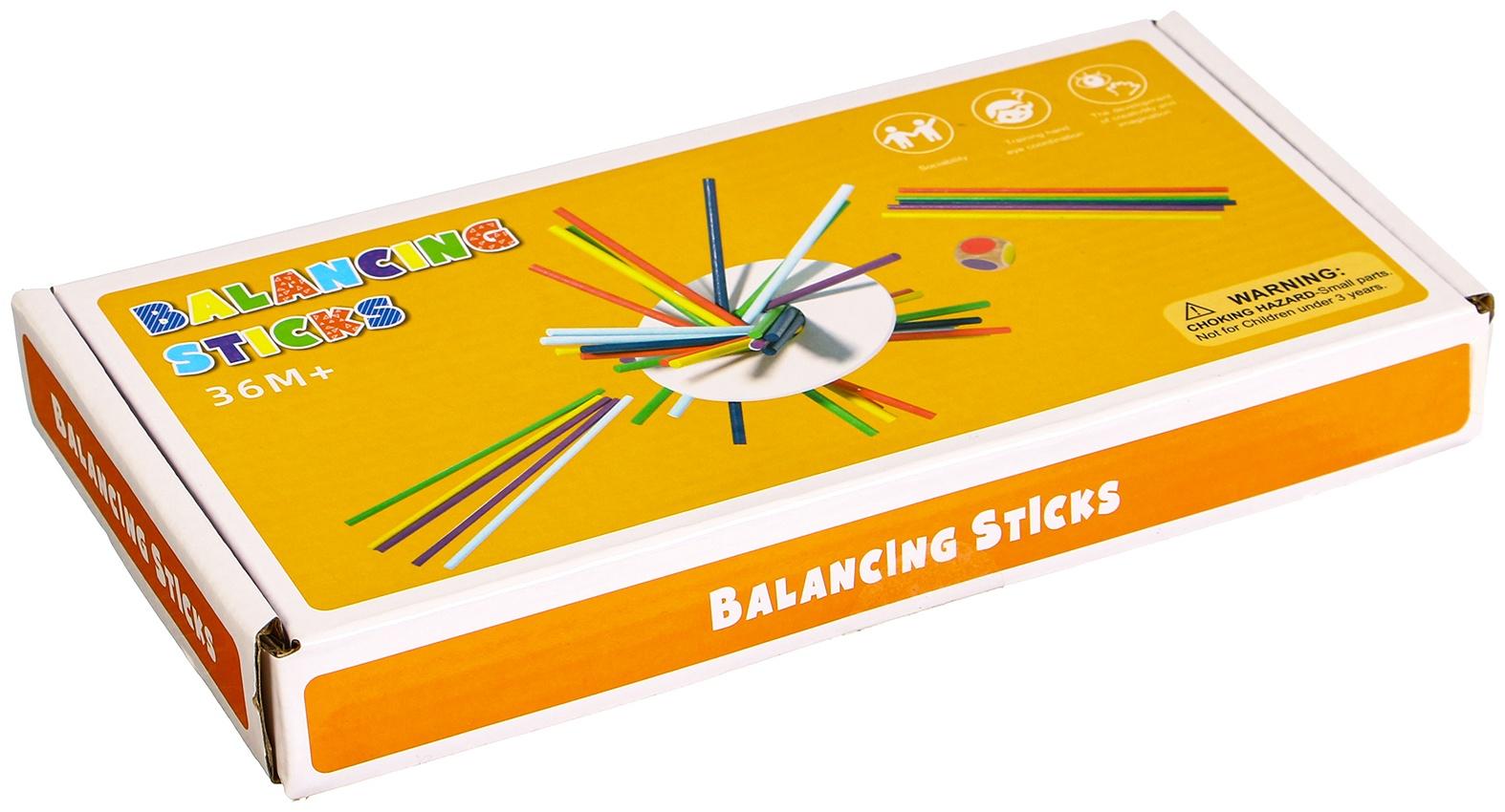 Детская развивающая игрушка балансир «Микадо», высота палочек — 17,8 см