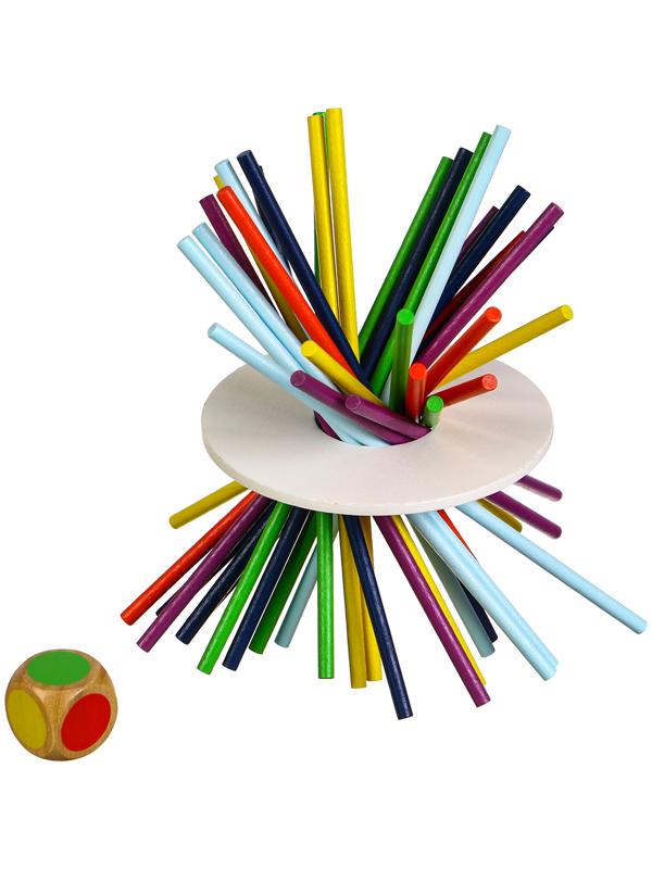 Детская развивающая игрушка балансир «Микадо», высота палочек — 17,8 см