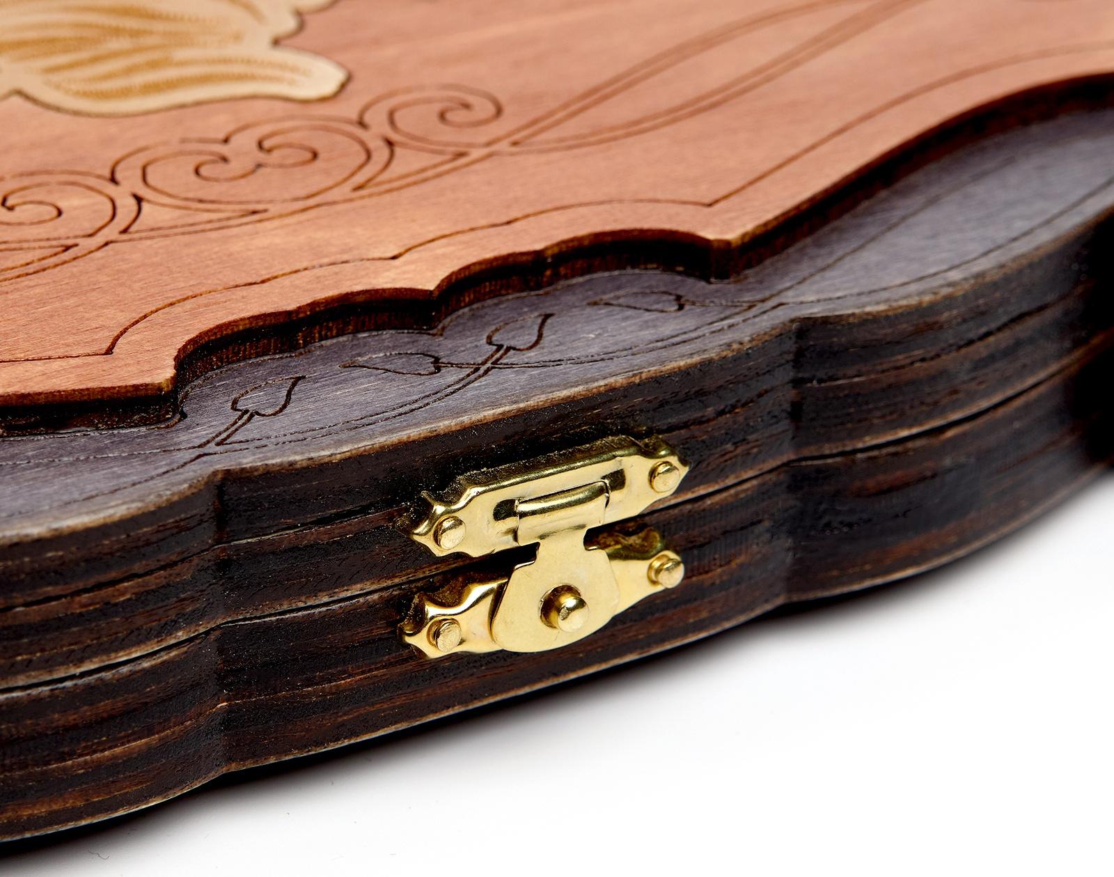 Нарды деревянные большие, настольная игра 