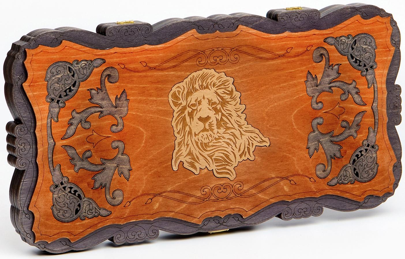 Нарды деревянные большие, настольная игра 