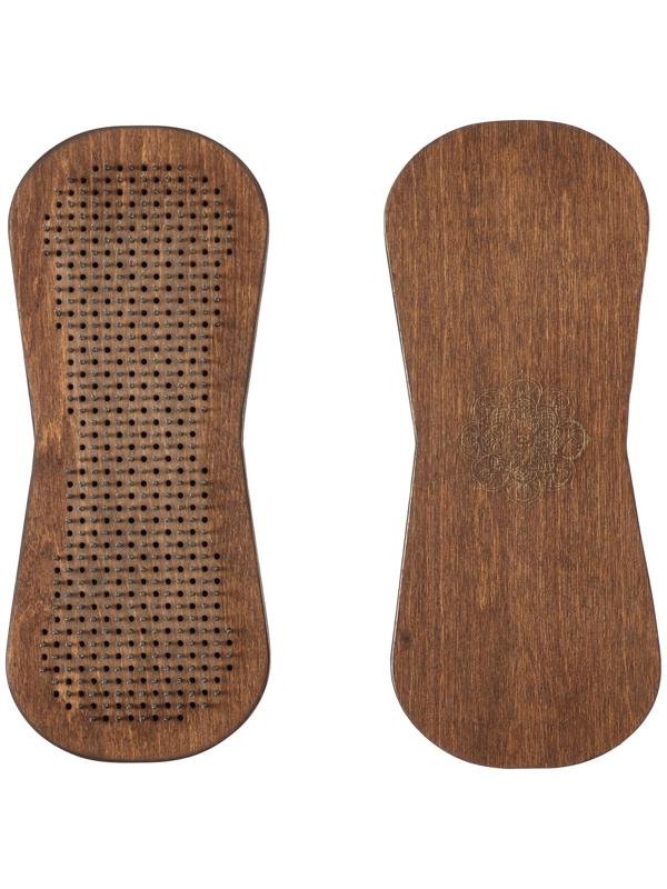 Садху, доска с гвоздями, для йоги, 2 шт, шаг 8 мм