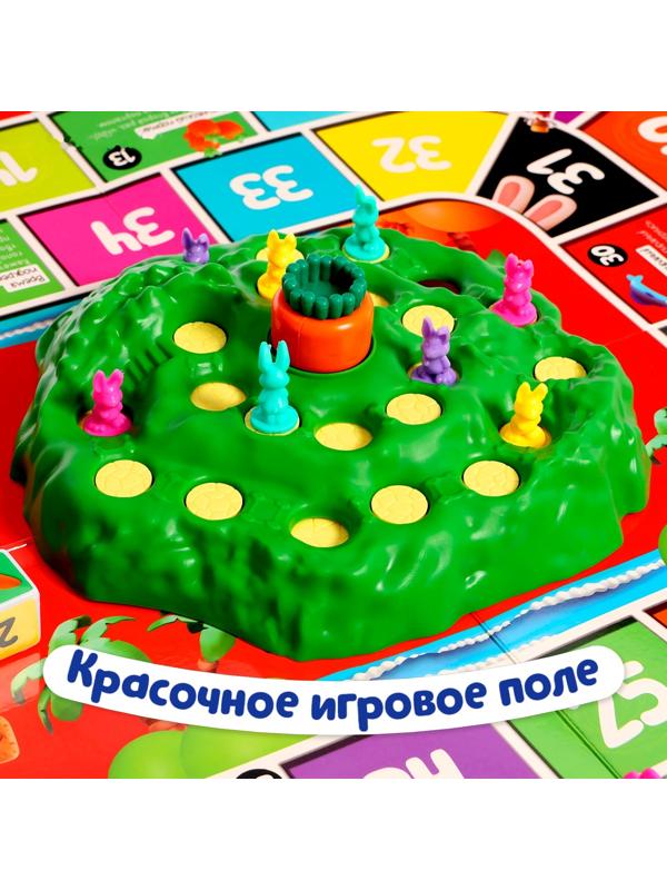 Настольная игра «Ушастые гонки. Загадка острова», 2-4 игрока, 4+