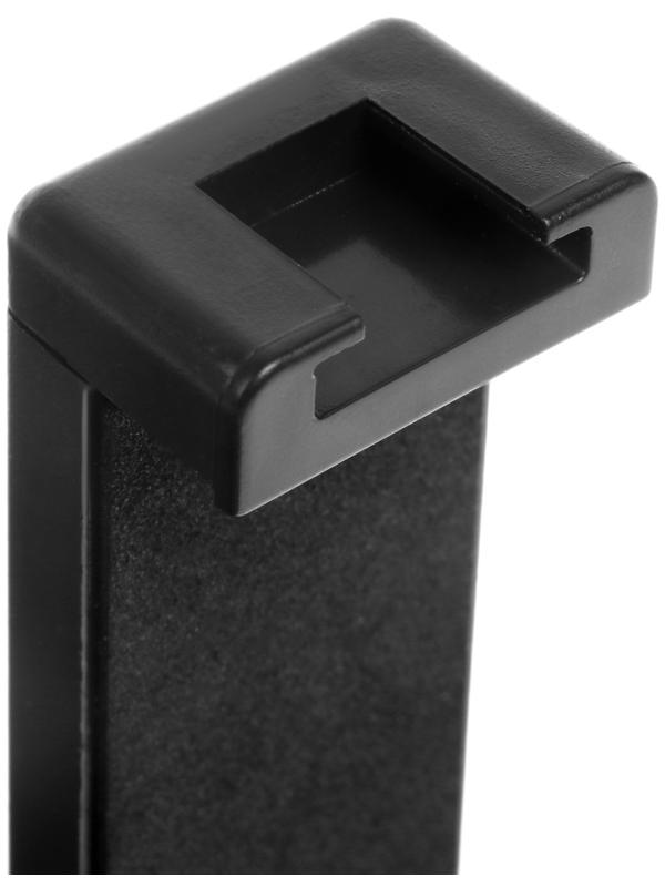 Набор блогера AY-49, штатив для телефона с лампой, микрофон, Bluetooth кнопка, чёрный