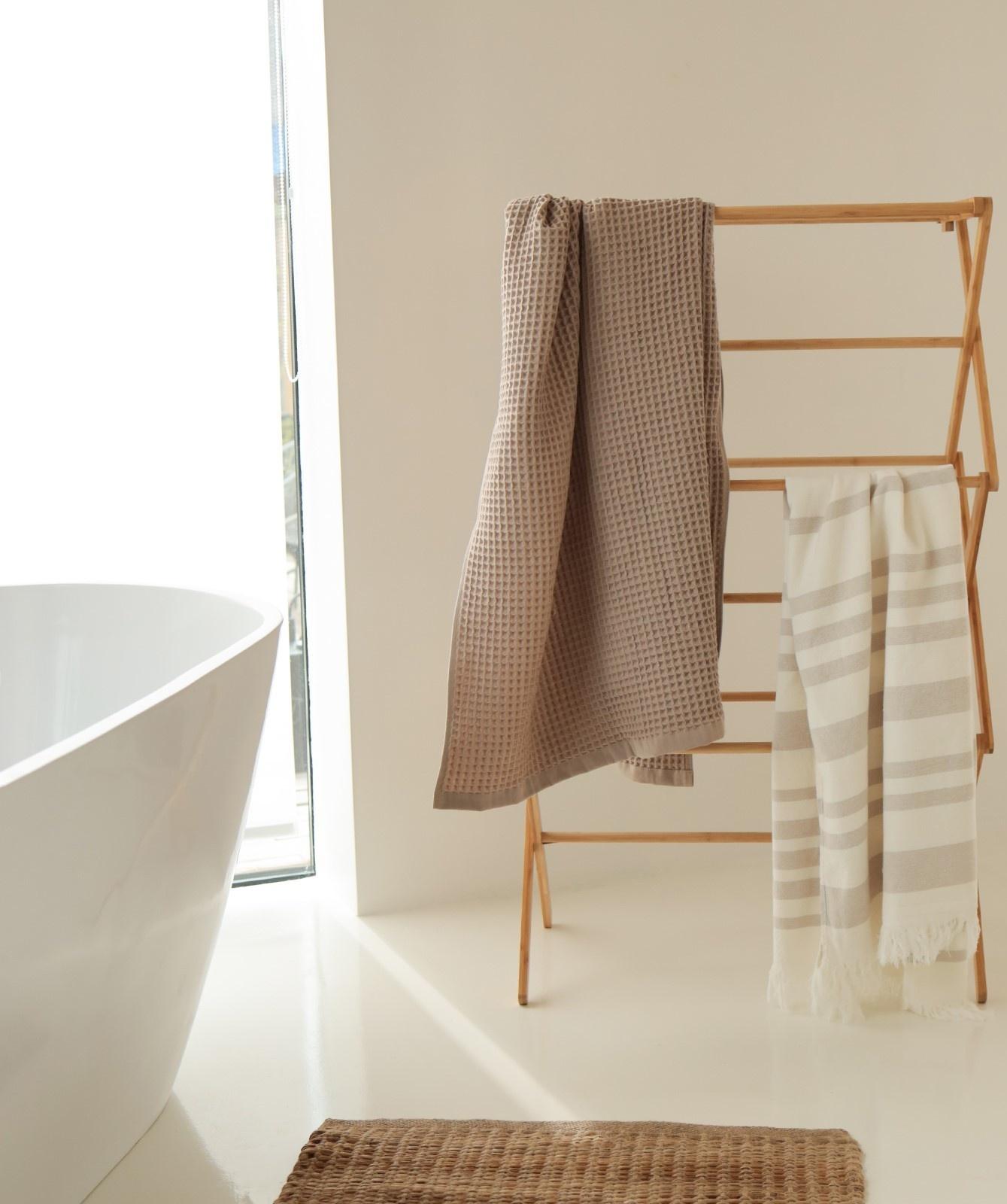 Сушилка для белья SL Home «Альберо», напольная, складная, бамбук, 63,5×36,5×106,5 см