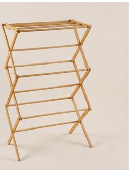 Сушилка для белья SL Home «Альберо», напольная, складная, бамбук, 63,5×36,5×106,5 см