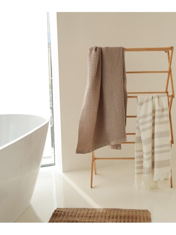 Сушилка для белья SL Home «Альберо», напольная, складная, бамбук, 63,5×36,5×106,5 см