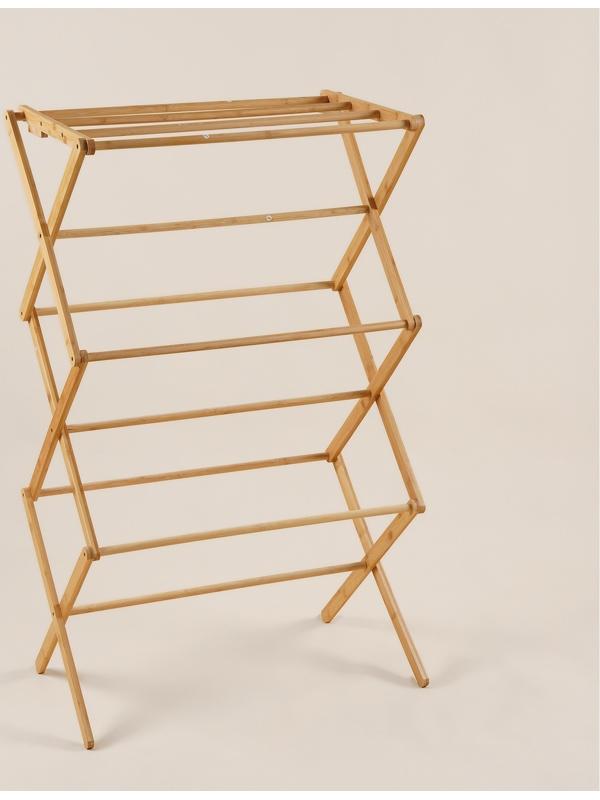 Сушилка для белья SL Home «Альберо», напольная, складная, бамбук, 63,5×36,5×106,5 см
