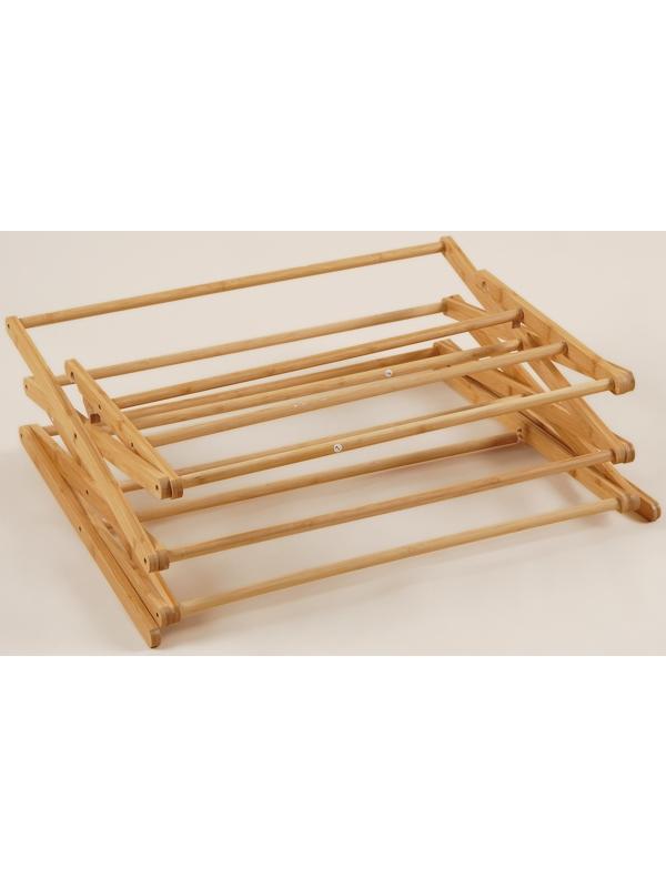 Сушилка для белья SL Home «Альберо», напольная, складная, бамбук, 63,5×36,5×106,5 см