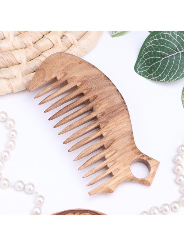 Гребень, 12 см, бук