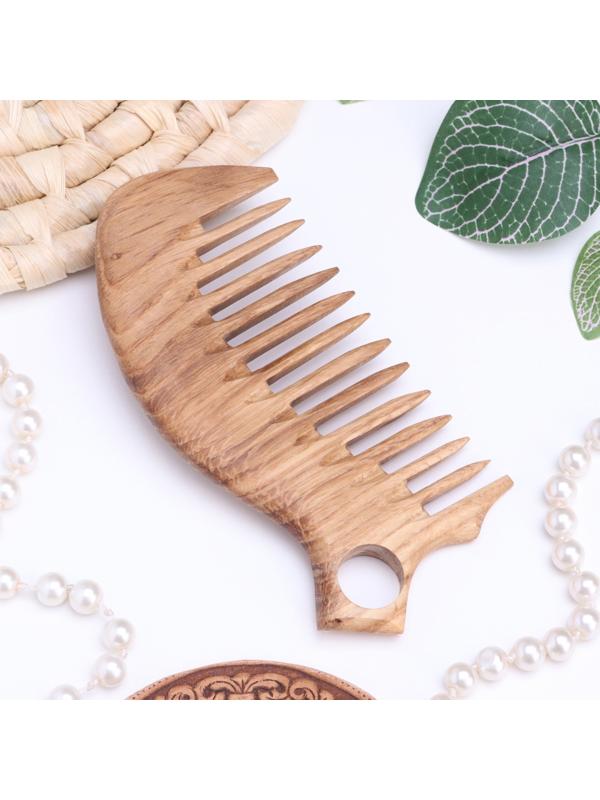 Гребень, 12 см, бук