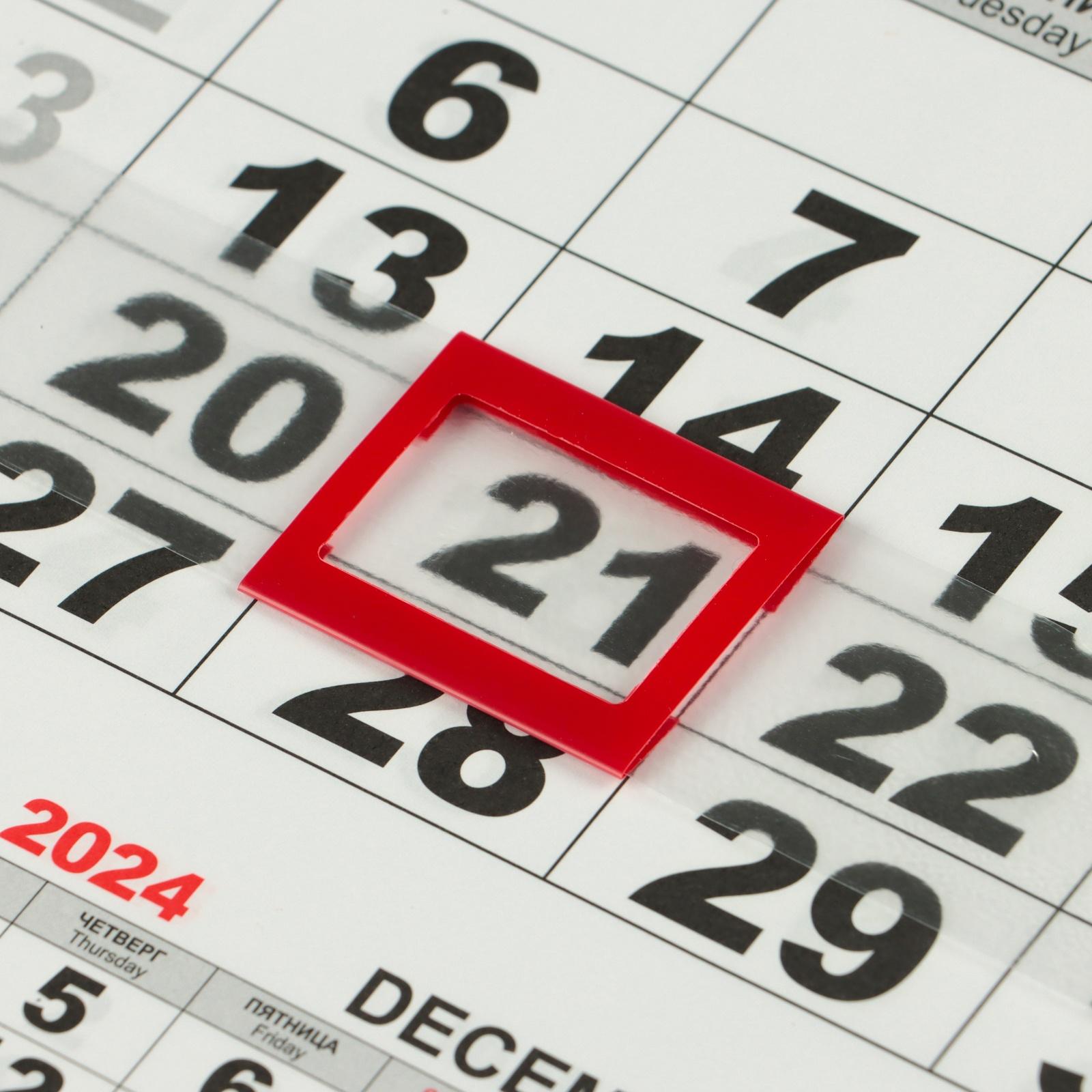 Календарь квартальный моно «Символ года 2025», 30×46 см